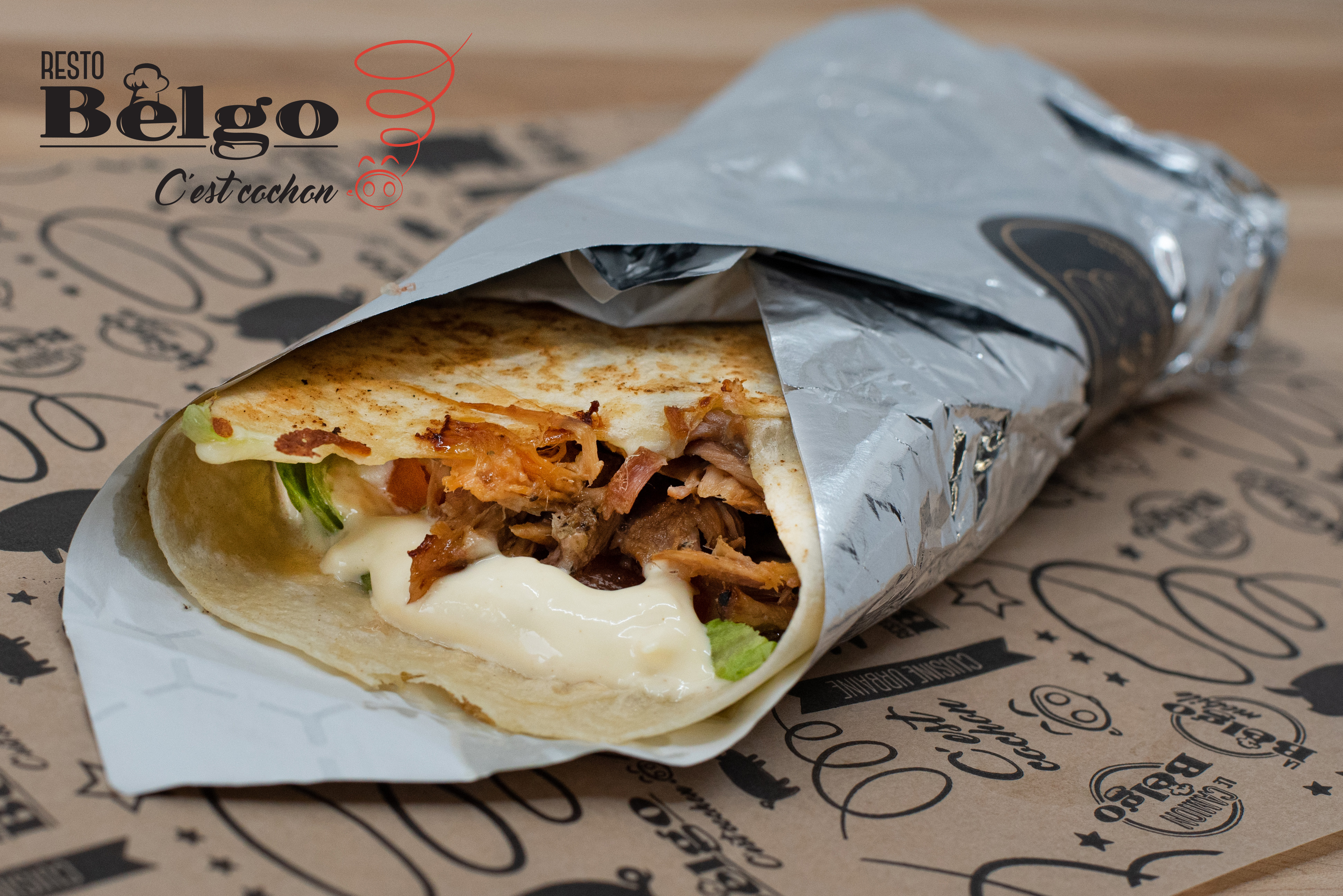 Wrap Cochonne César