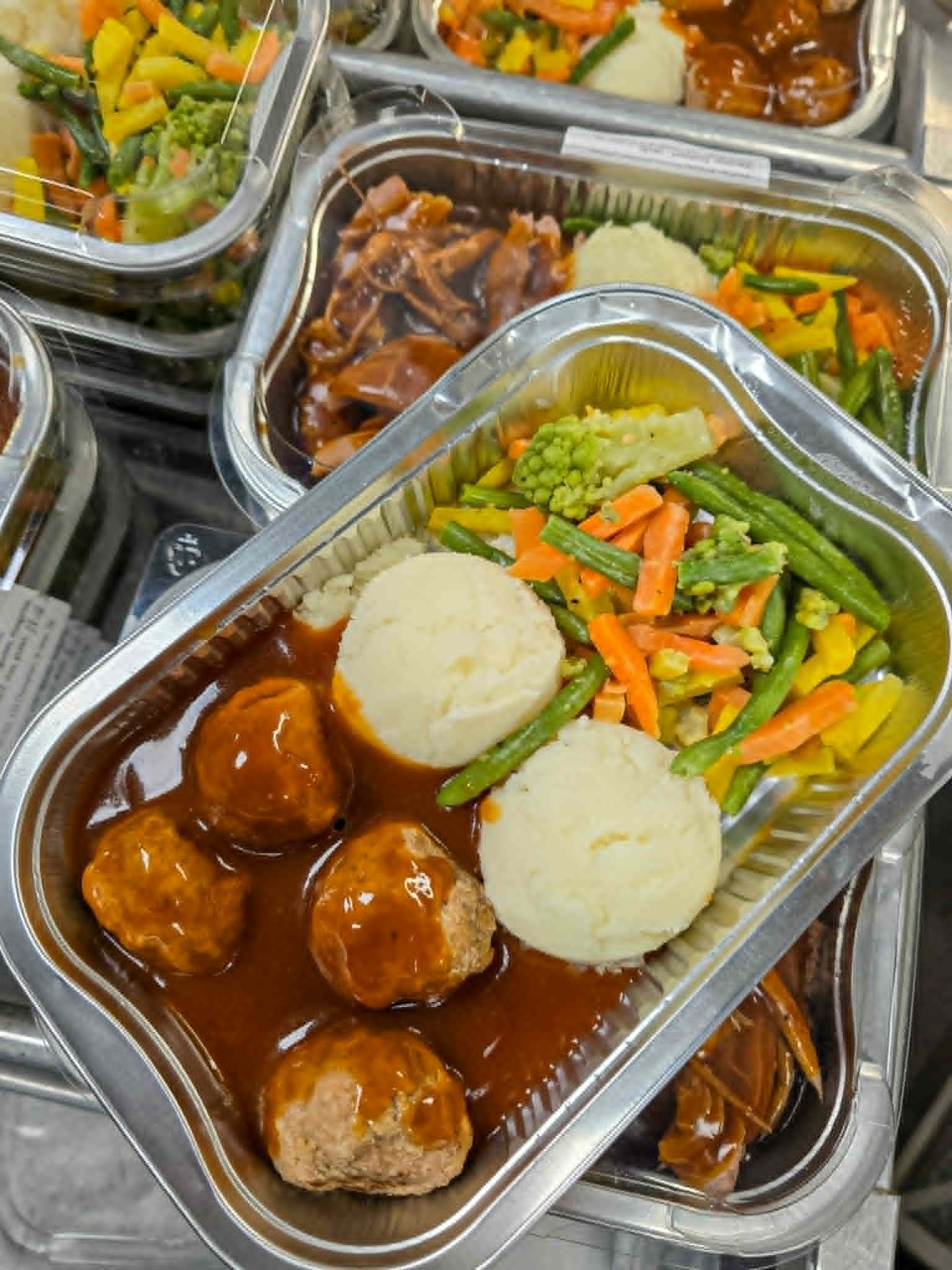 Repas boulettes sucrées